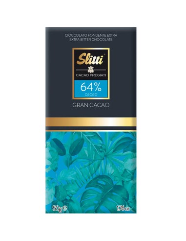Tavoletta Cioccolato Fondente Extra GranCacao 64%